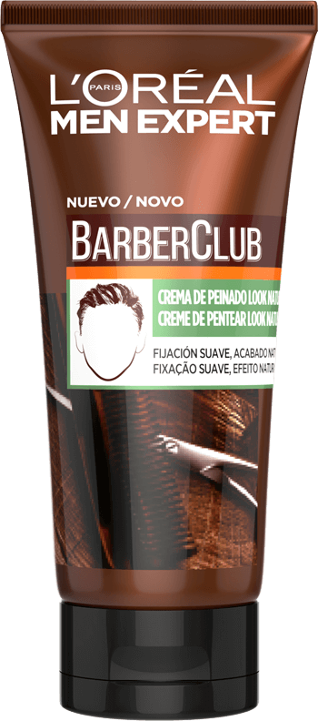 L Oreal Paris Hombres MEN EXPERT BARBERCLUB CREMA PEINADO 000 3600523766536 Front